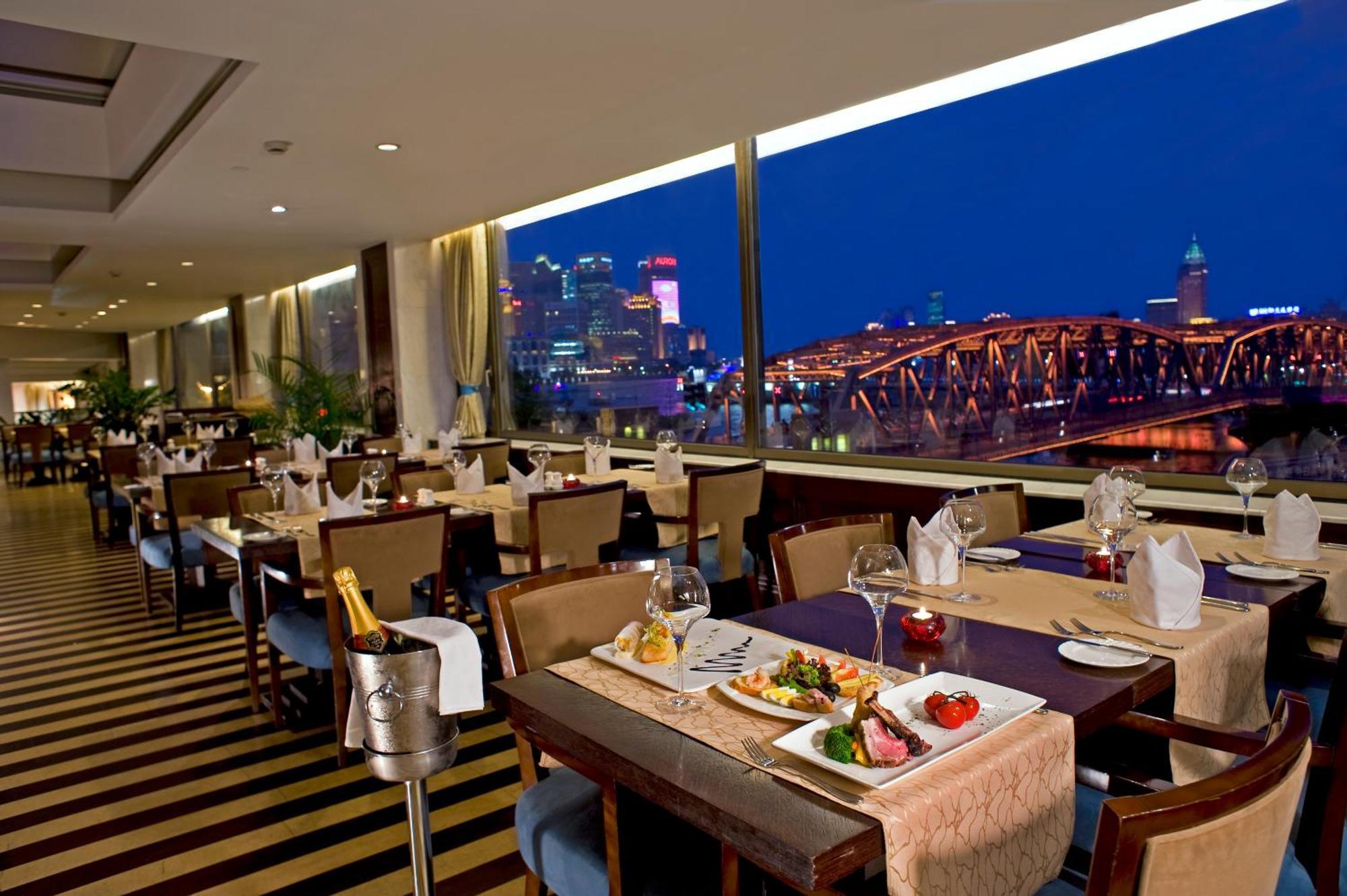 Broadway Mansions Hotel - On The Bund Xangai Restaurante foto