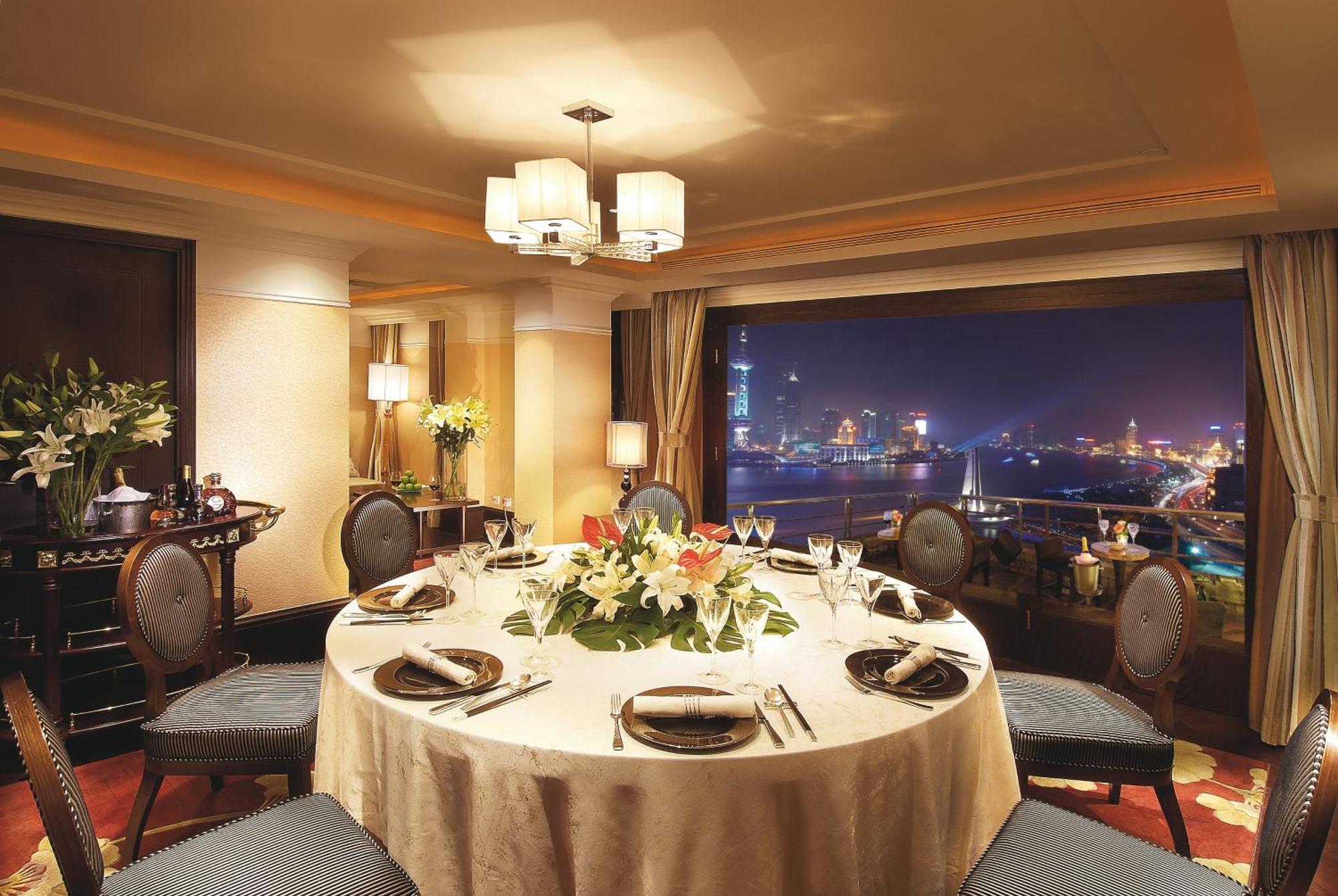 Broadway Mansions Hotel - On The Bund Xangai Restaurante foto