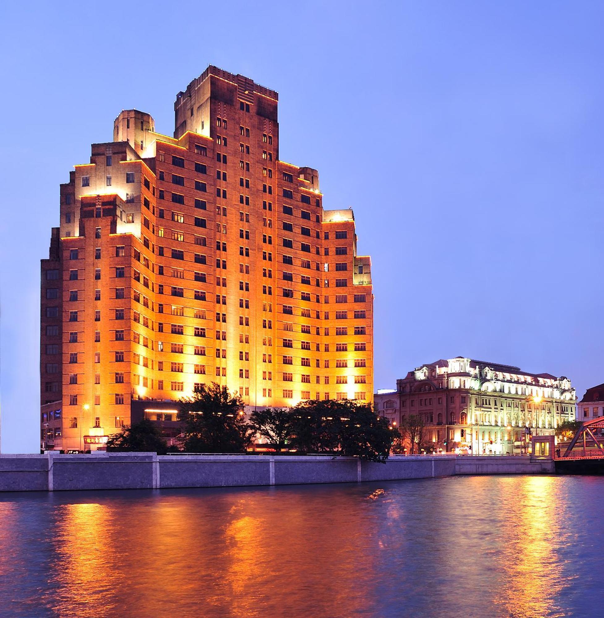 Broadway Mansions Hotel - Bund Xangai Exterior foto