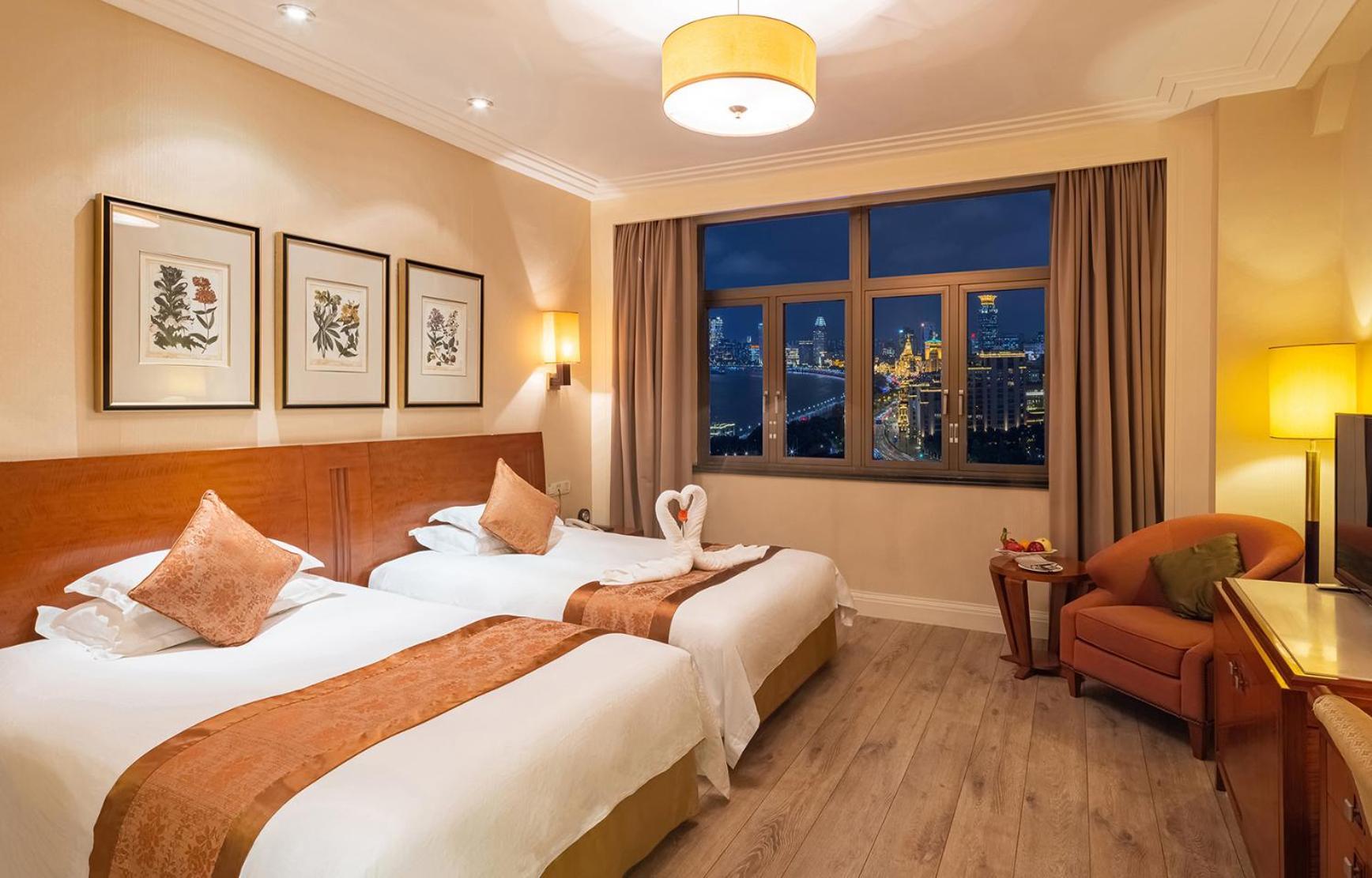 Broadway Mansions Hotel - On The Bund Xangai Exterior foto